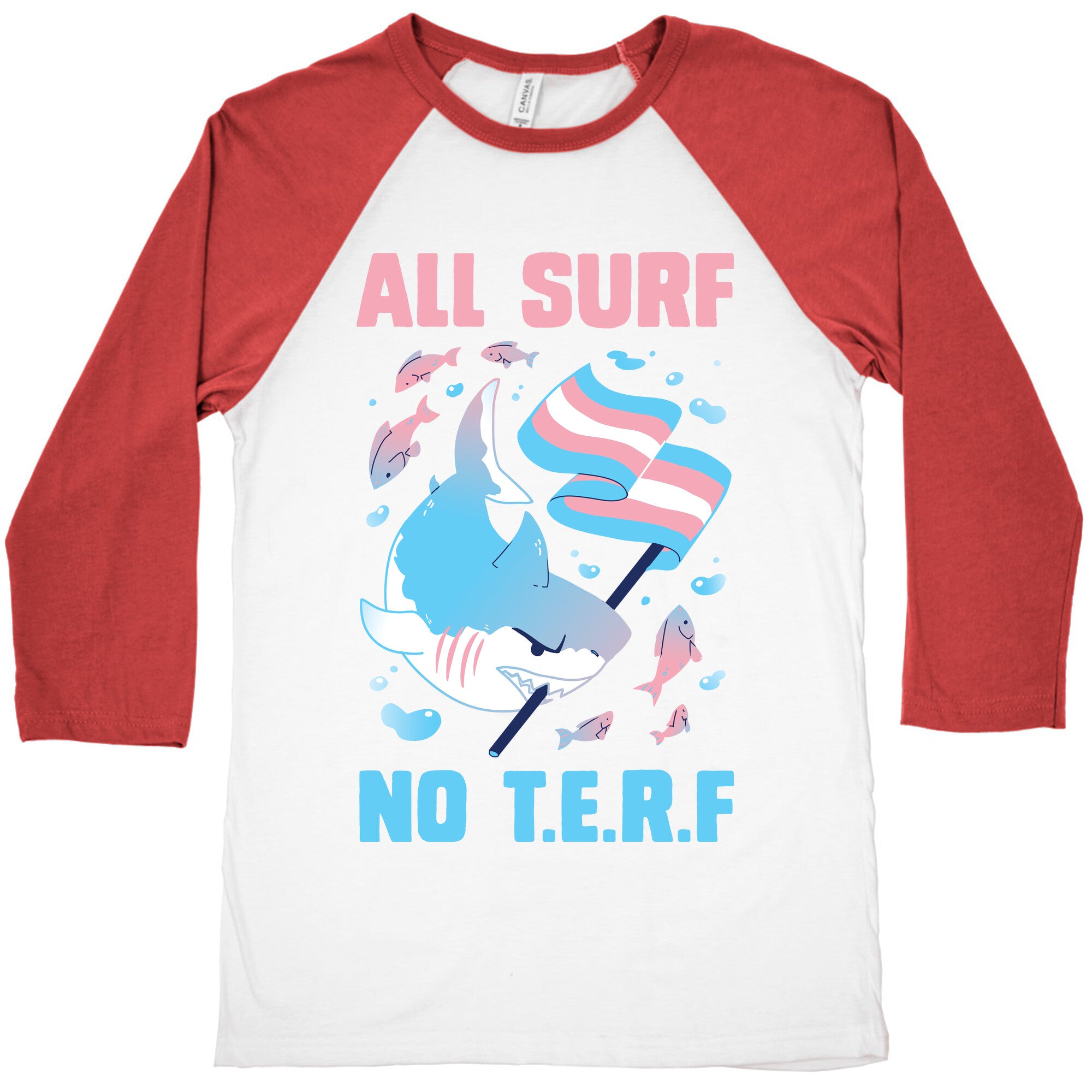 All Surf No T.E.R.F Baseball Tee