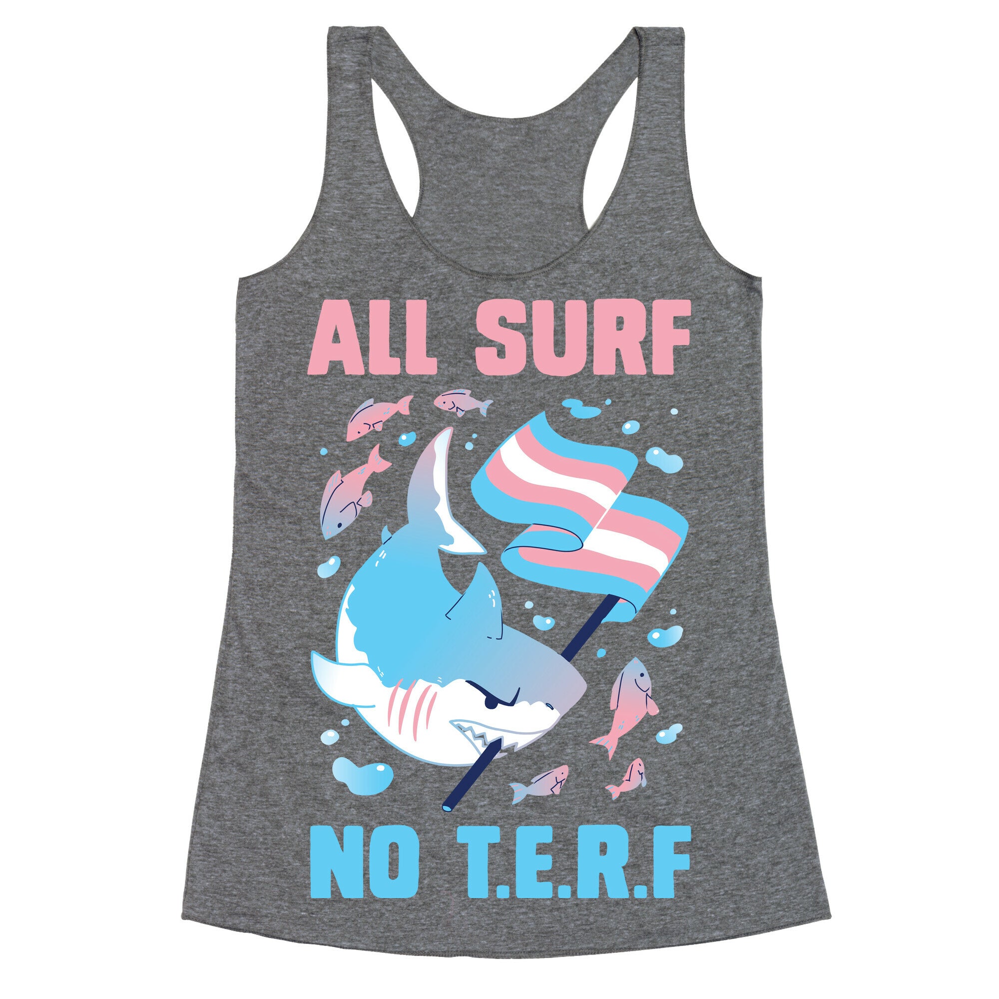 All Surf No T.E.R.F Racerback Tank