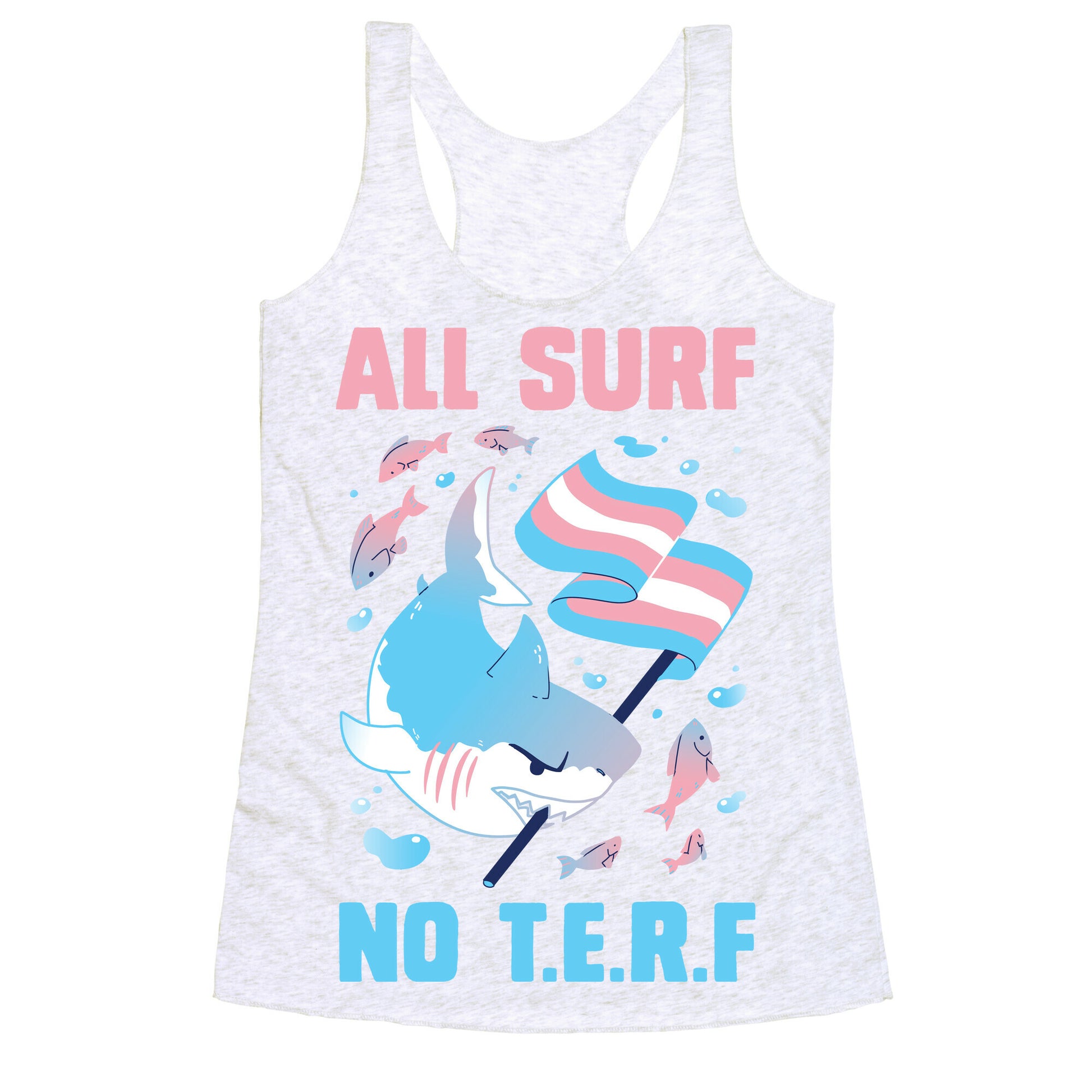 All Surf No T.E.R.F Racerback Tank