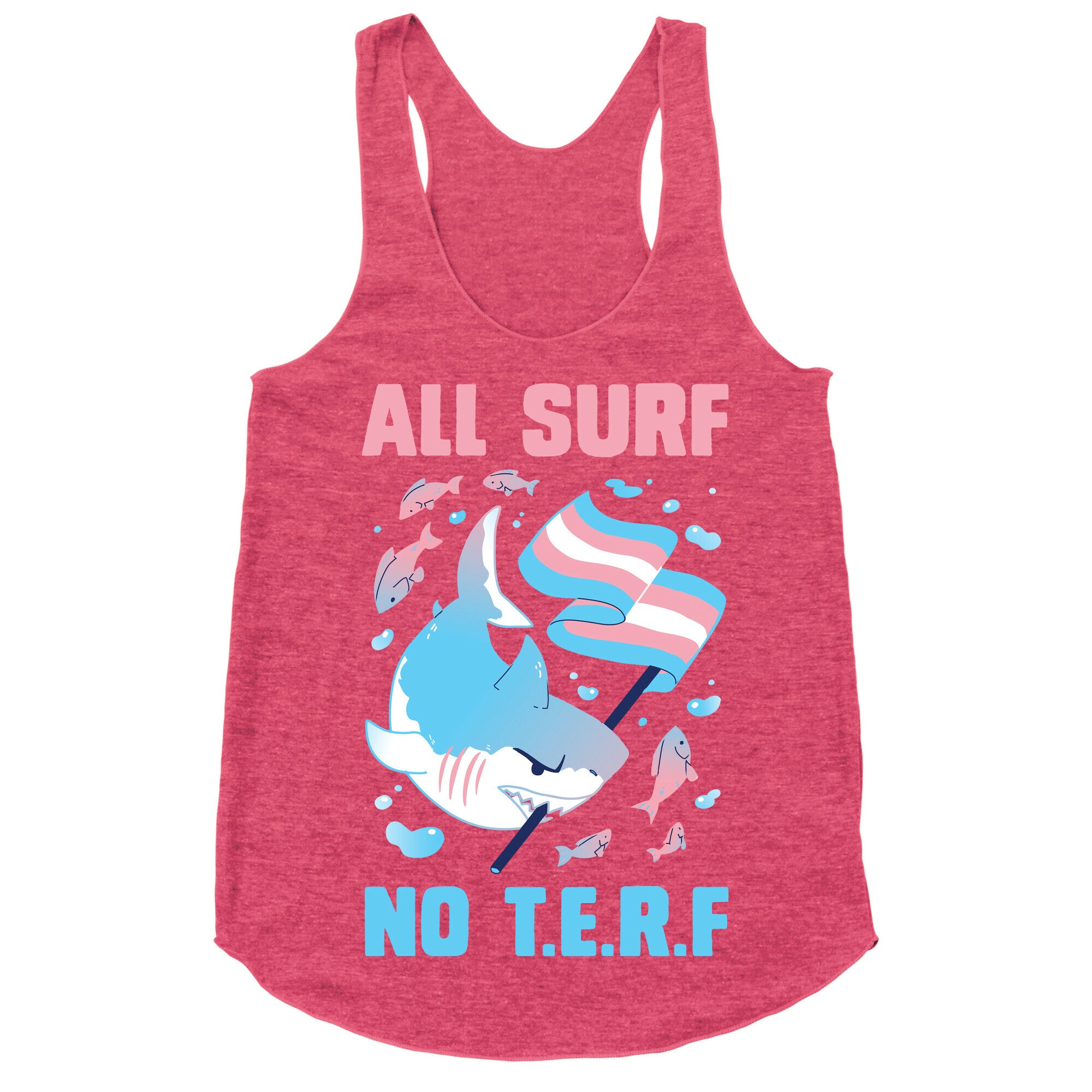 All Surf No T.E.R.F Racerback Tank