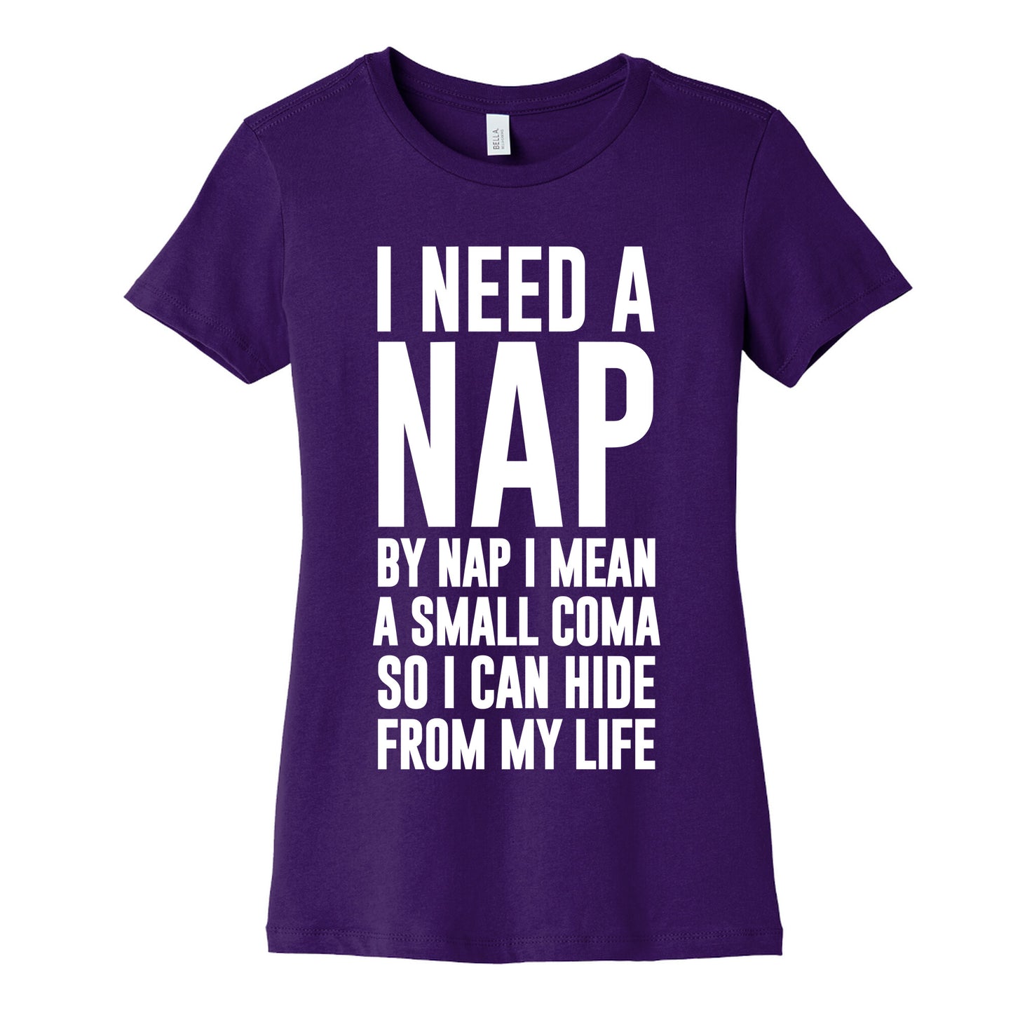 I Need A Nap Women's Cotton Tee