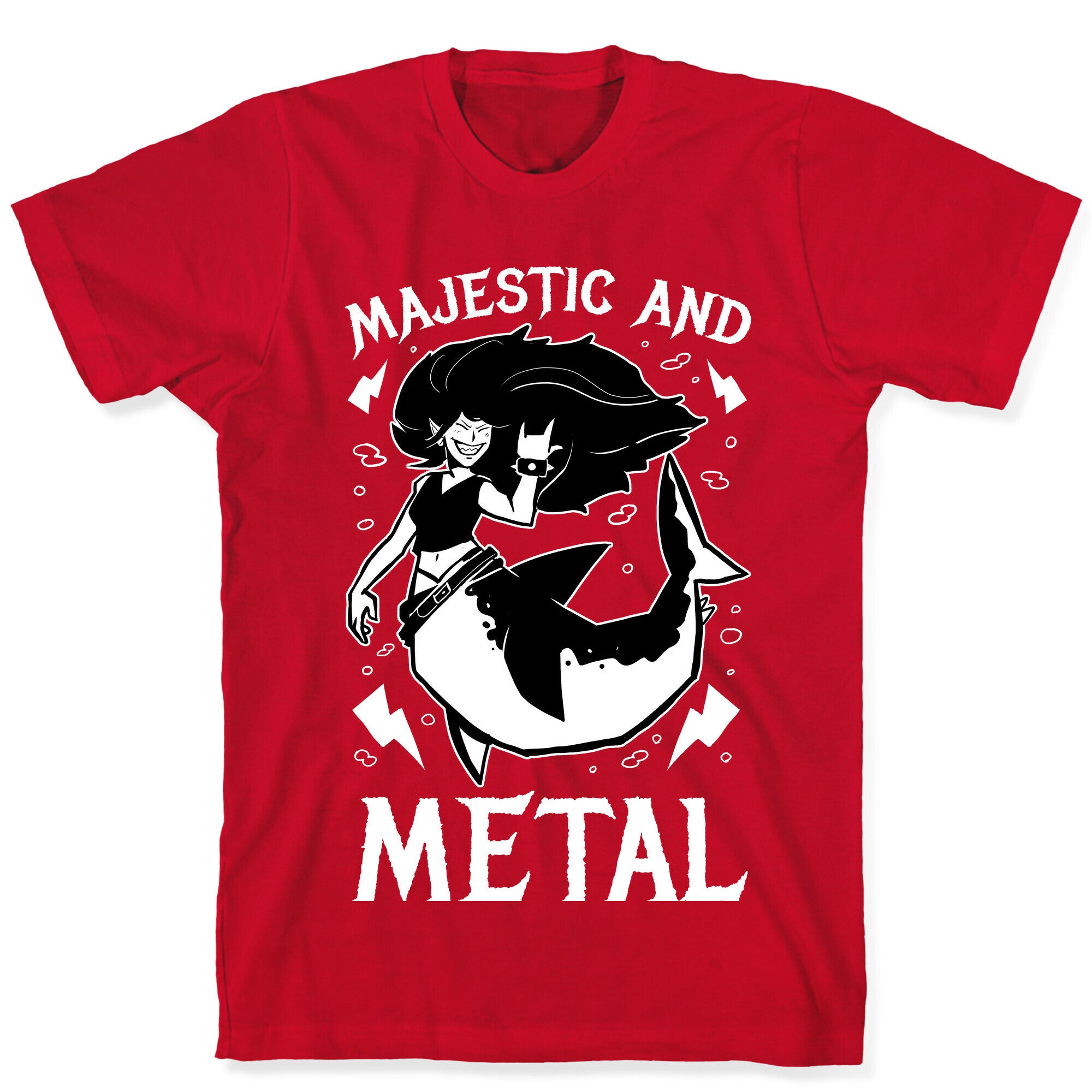 Majestic And Metal T-Shirt