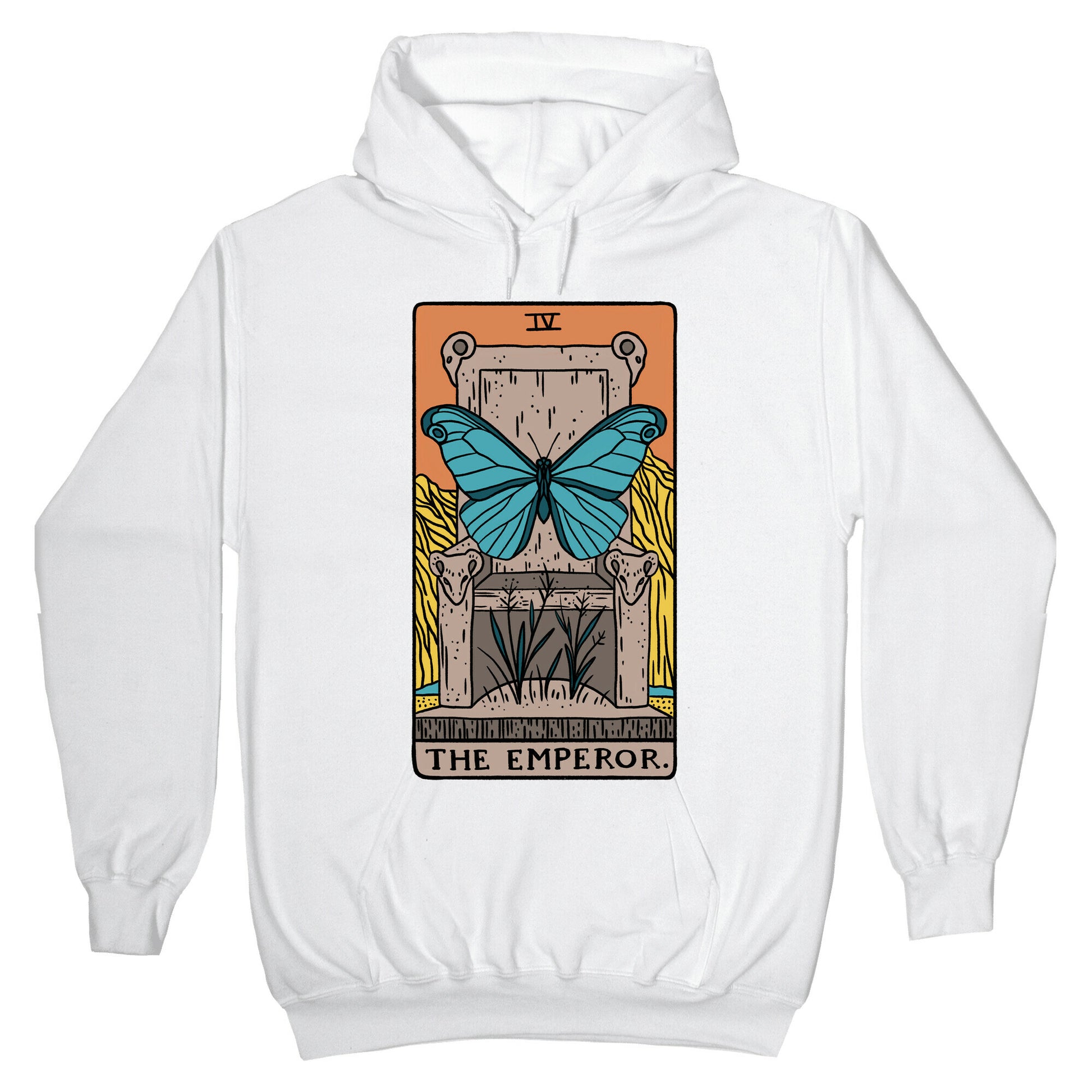The Emperor Butterfly Tarot Hoodie