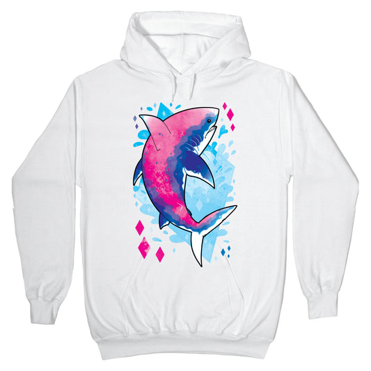 Pride Sharks: Bisexual Hoodie