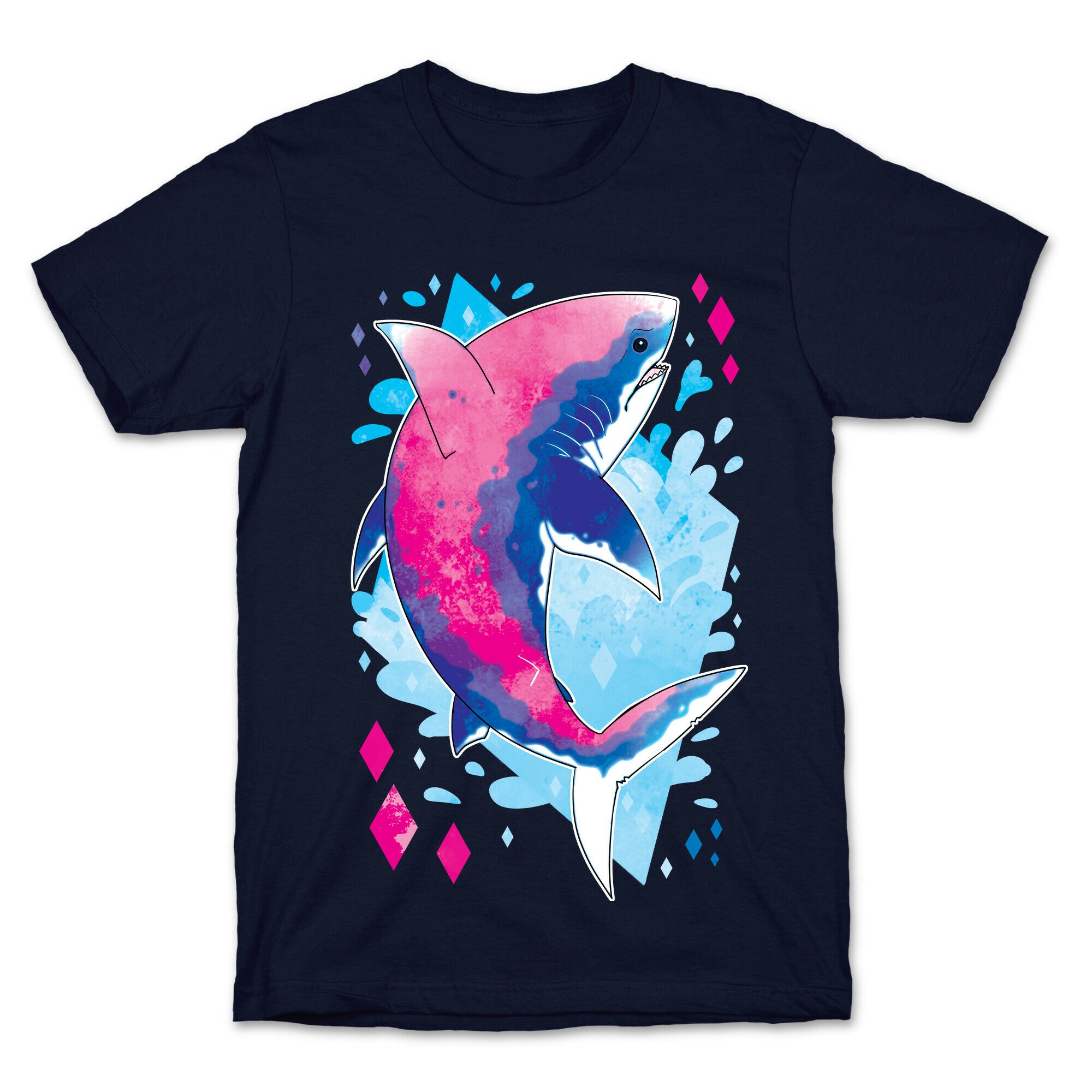 Pride Sharks: Bisexual T-Shirt