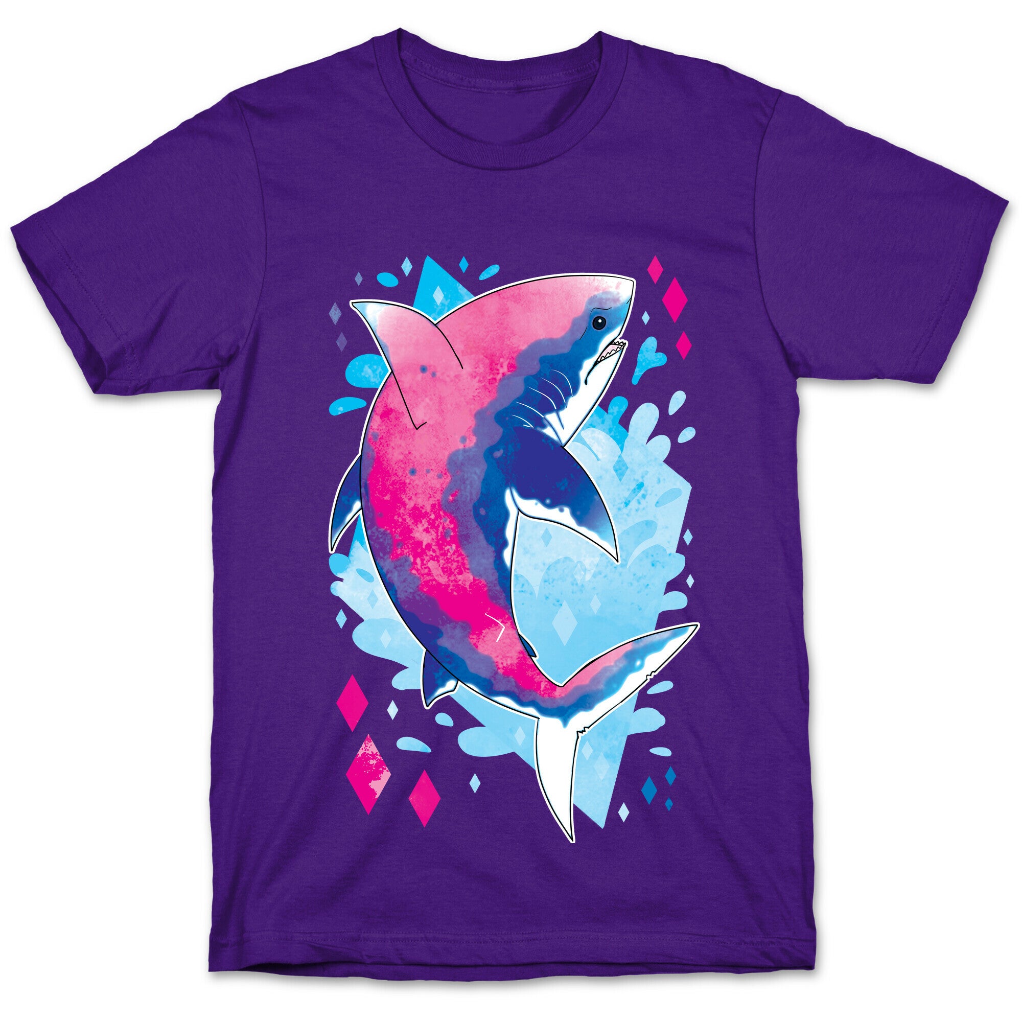 Pride Sharks: Bisexual T-Shirt