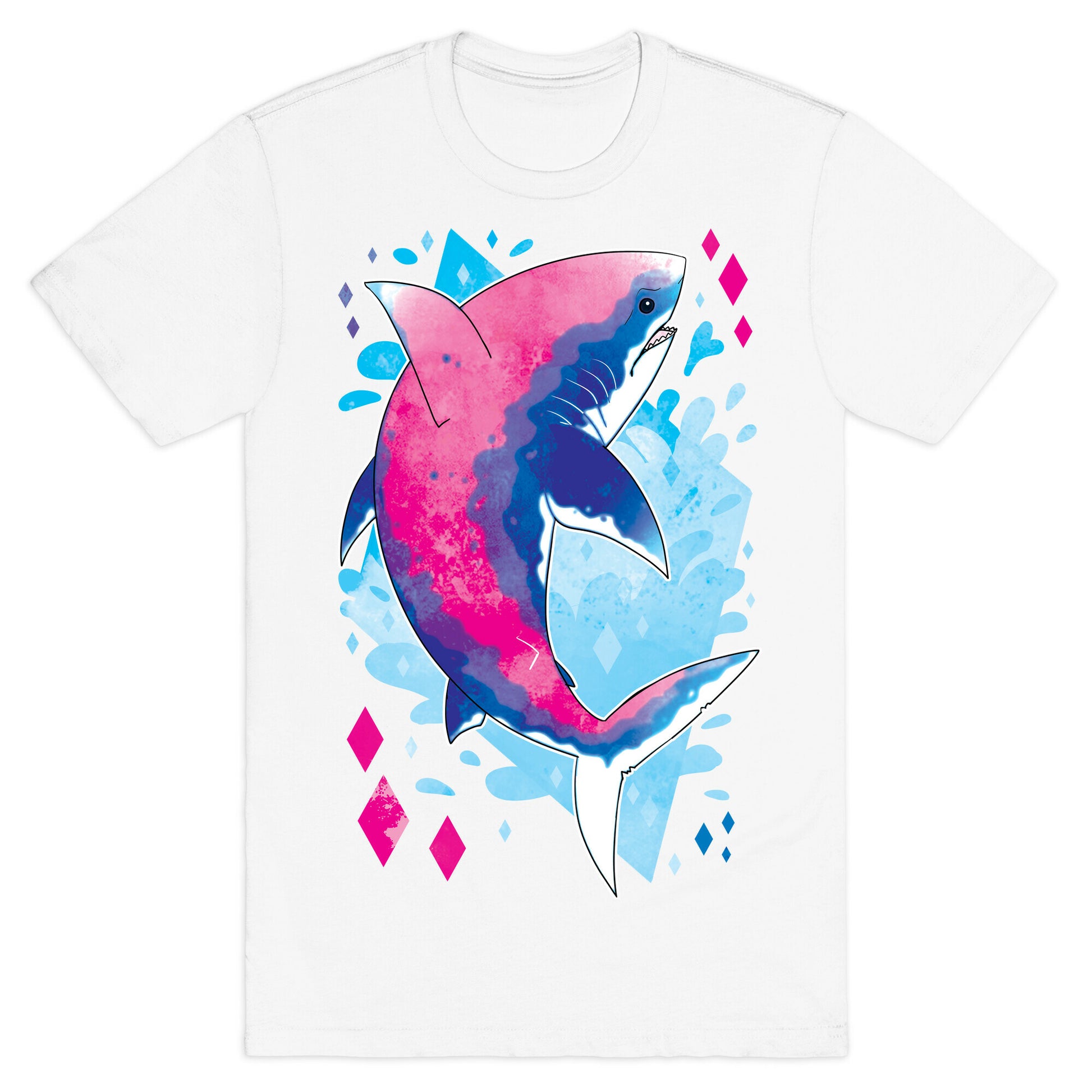 Pride Sharks: Bisexual T-Shirt