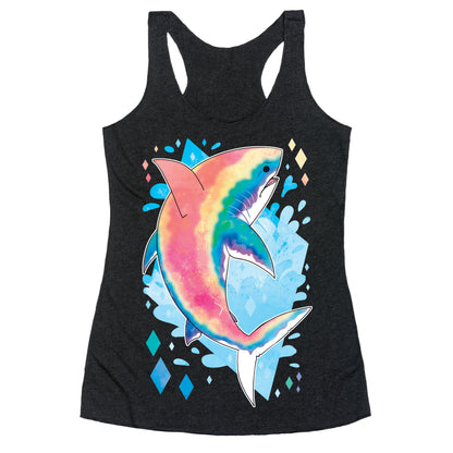 Pride Sharks: Gay Racerback Tank