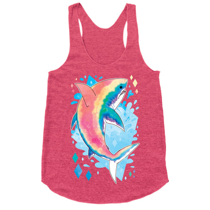 Pride Sharks: Gay Racerback Tank