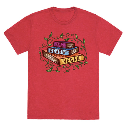 One Readin Vegan Unisex Triblend Tee