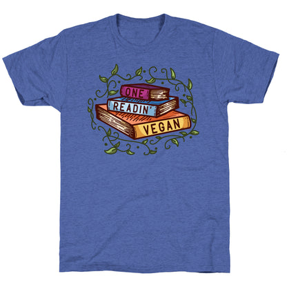 One Readin Vegan Unisex Triblend Tee