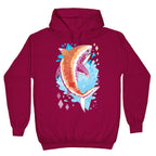 Pride Sharks: Lesbian Hoodie