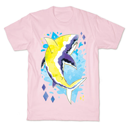 Pride Sharks: Non-binary T-Shirt