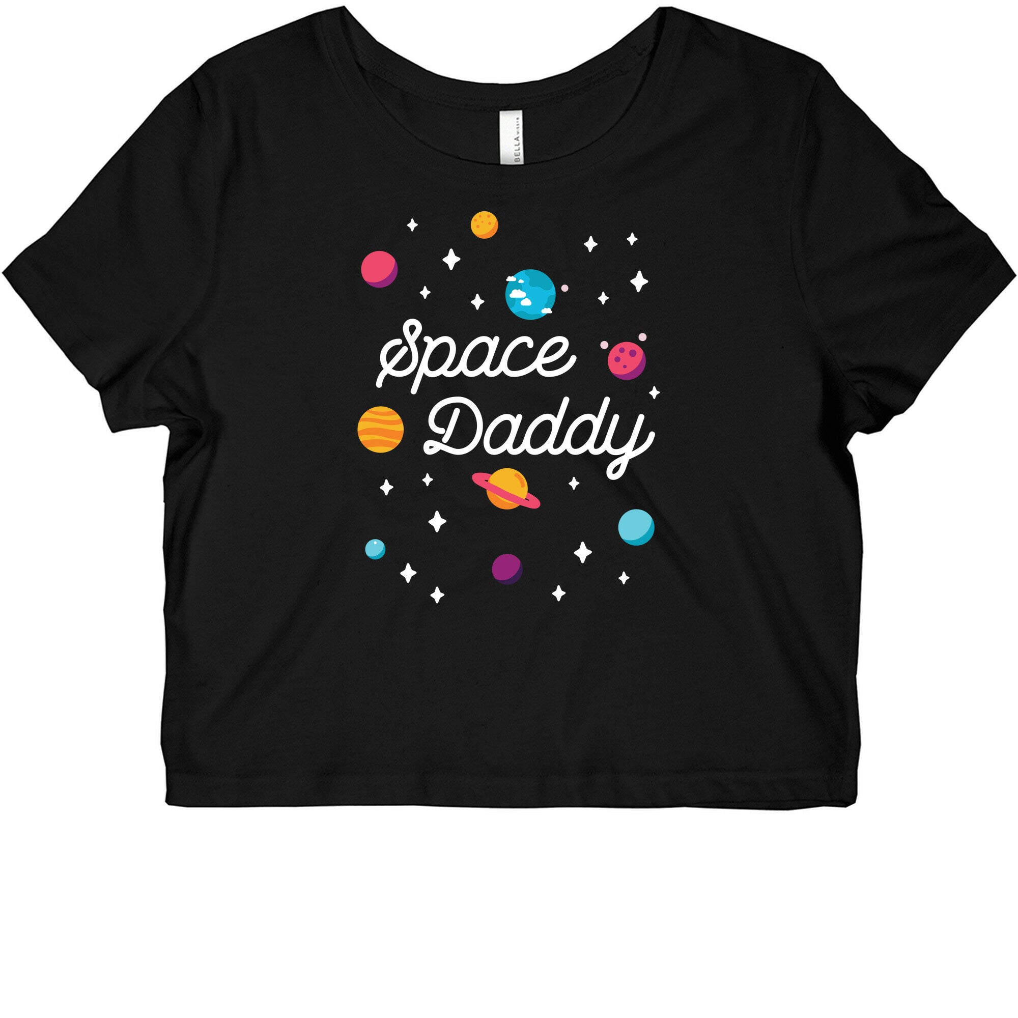 Space Daddy Graphic Baby Tee
