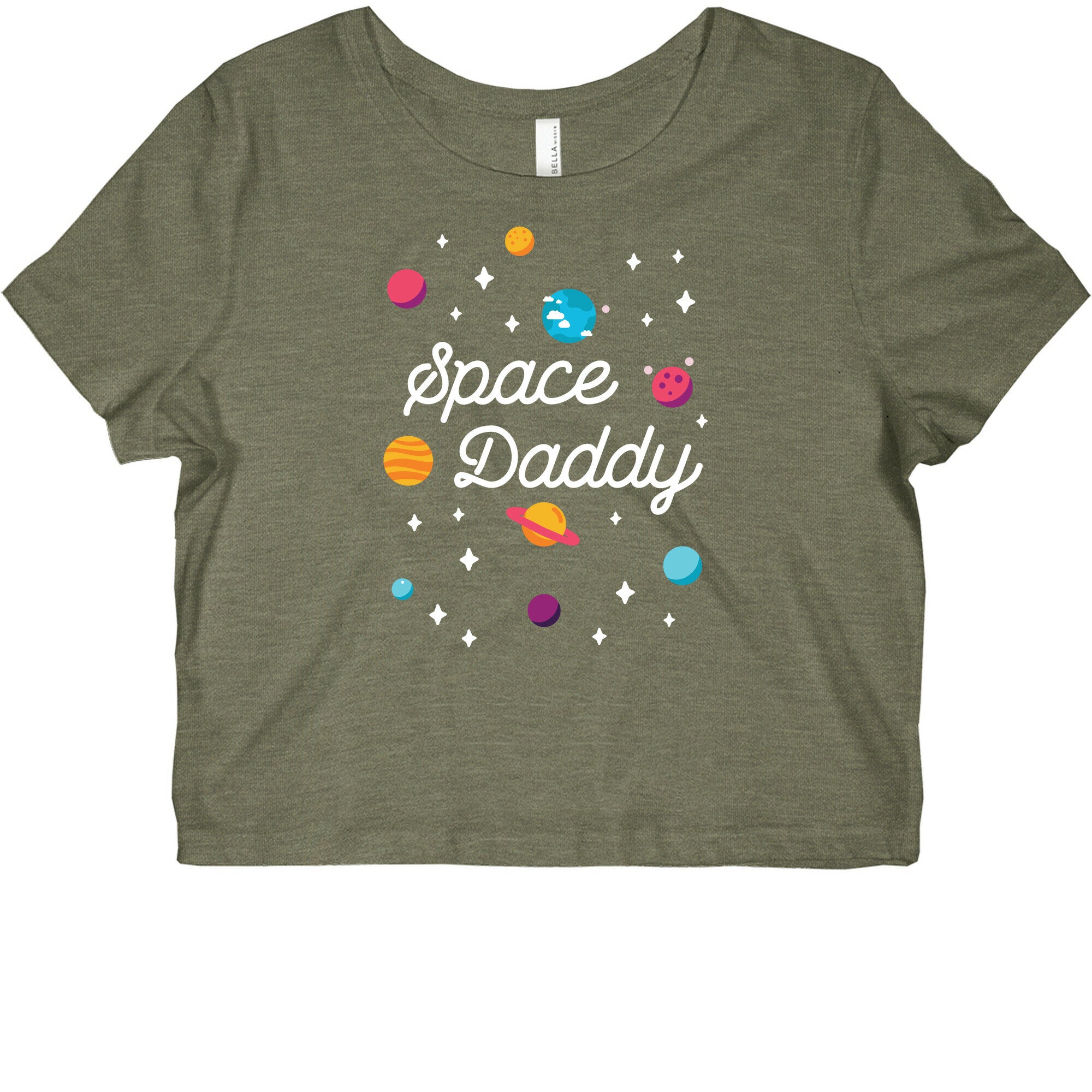 Space Daddy Graphic Baby Tee
