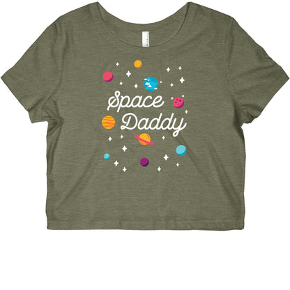 Space Daddy Graphic Baby Tee