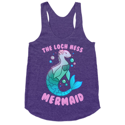 The Loch Ness Mermaid Racerback Tank