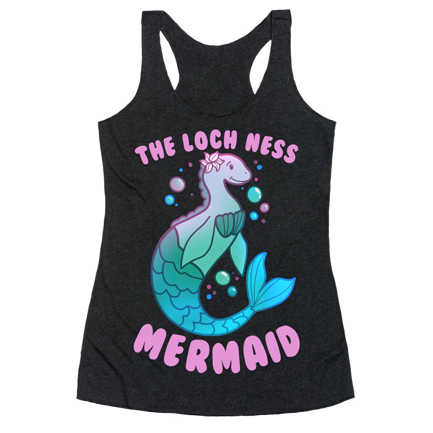 The Loch Ness Mermaid Racerback Tank