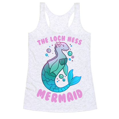 The Loch Ness Mermaid Racerback Tank