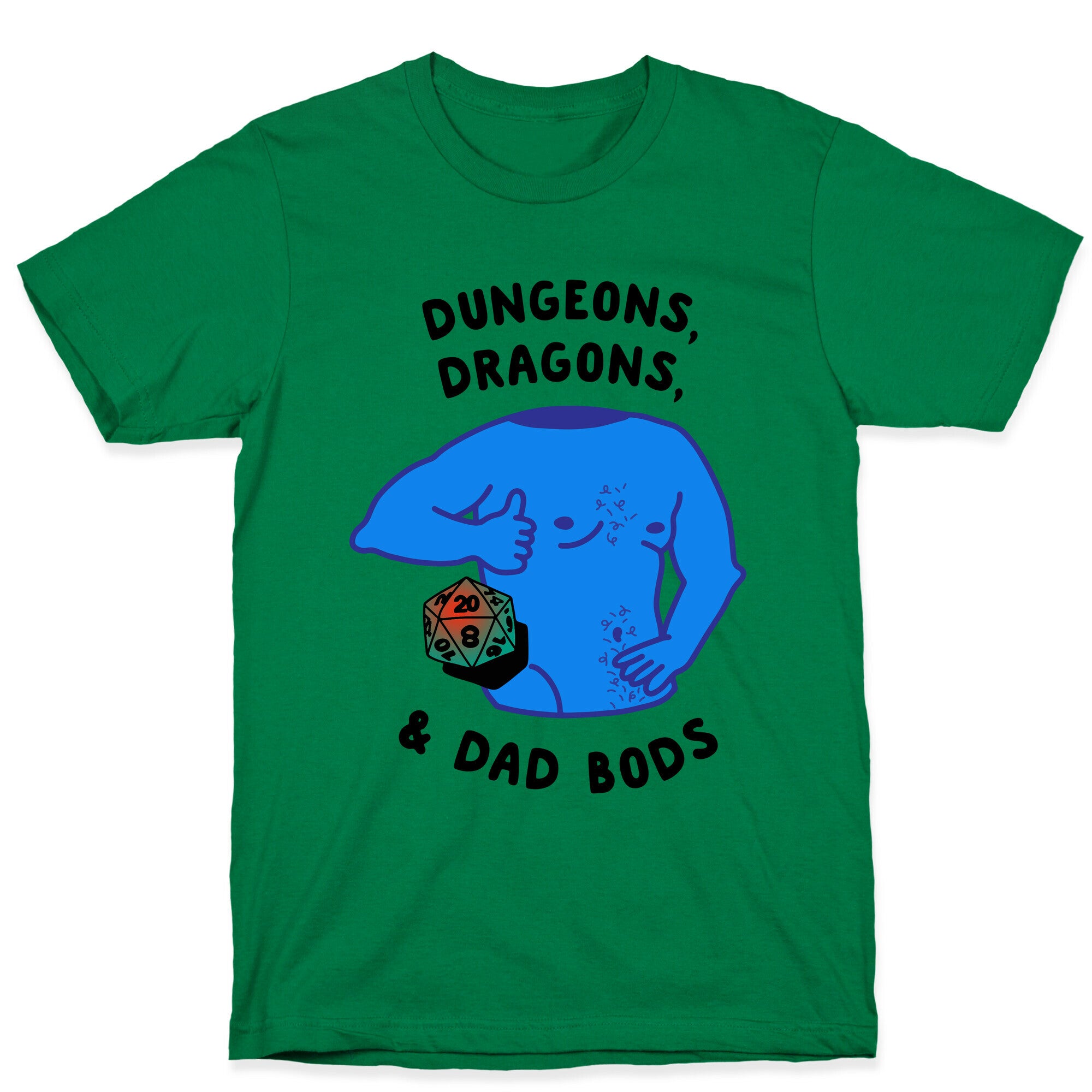 Dungeons, Dragons, & Dad Bods T-Shirt