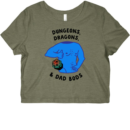 Dungeons, Dragons, & Dad Bods Graphic Baby Tee
