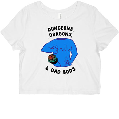 Dungeons, Dragons, & Dad Bods Graphic Baby Tee