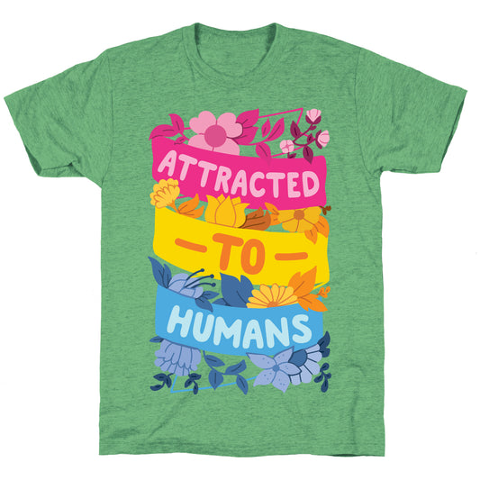 Attracted To Humans Unisex Triblend Tee