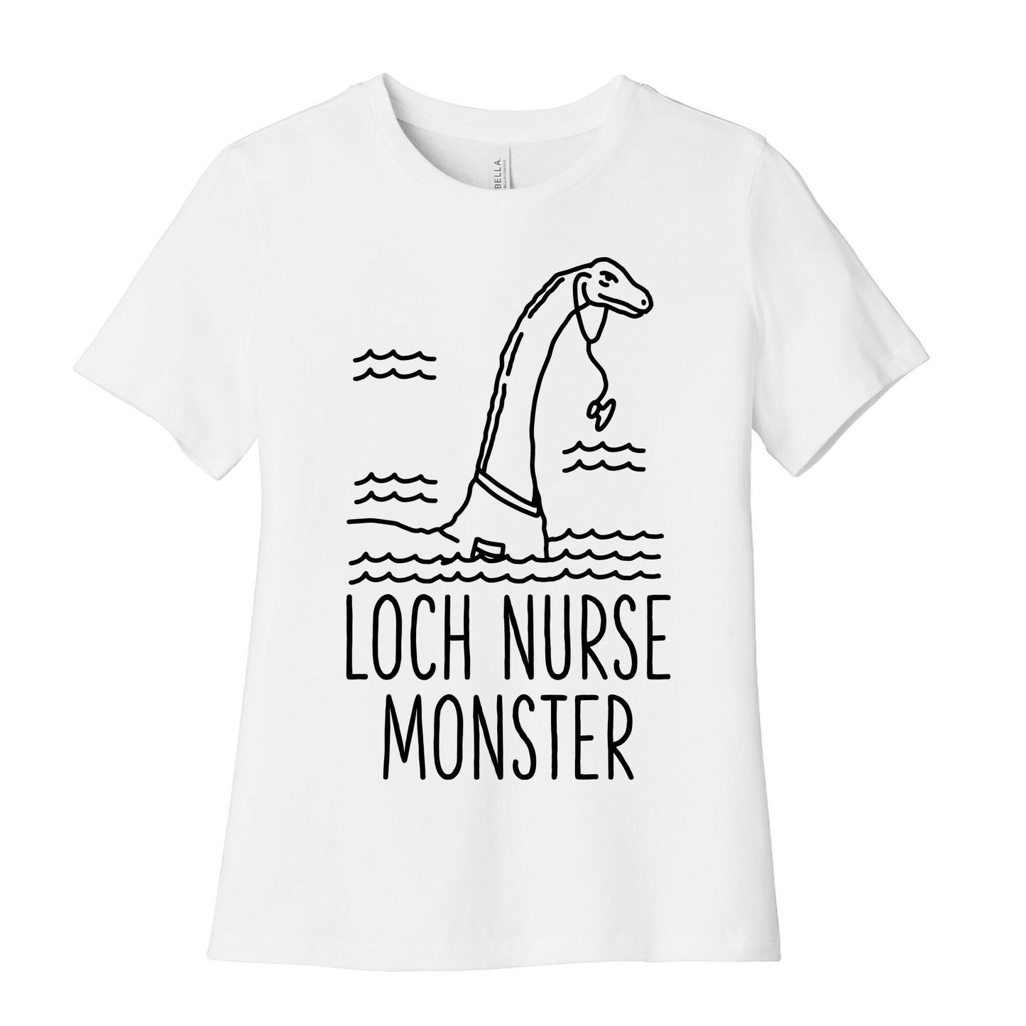 Loch Nurse Monster Women's Cotton Tee