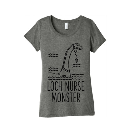 Loch Nurse Monster Women's Triblend Tee