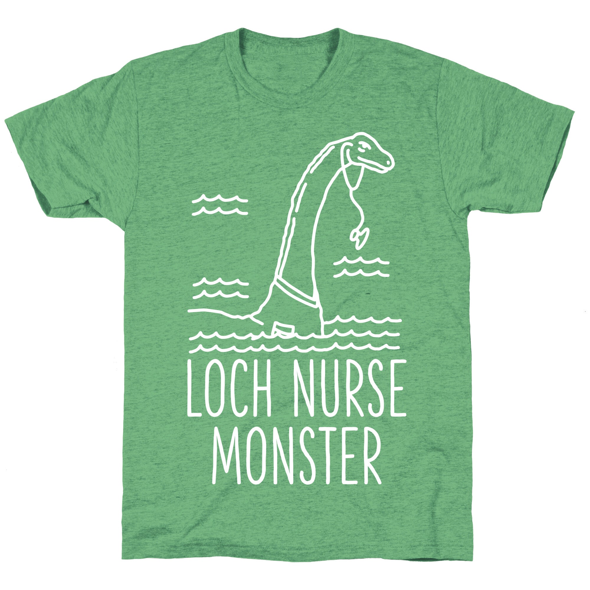Loch Nurse Monster Unisex Triblend Tee
