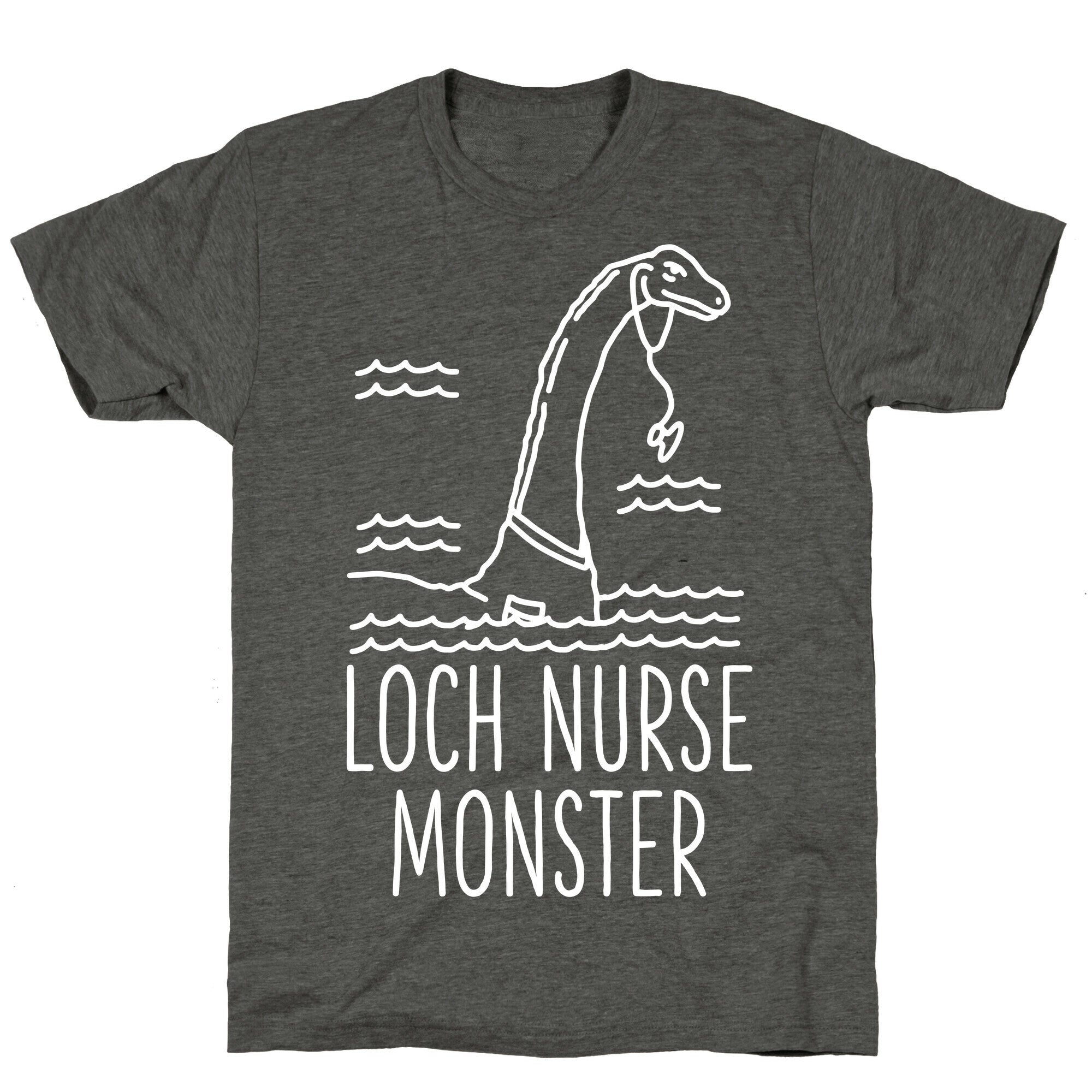 Loch Nurse Monster Unisex Triblend Tee