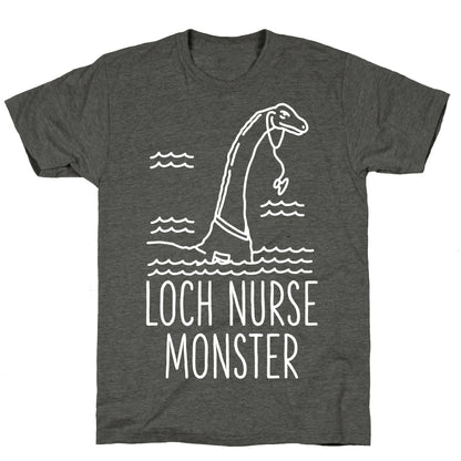 Loch Nurse Monster Unisex Triblend Tee