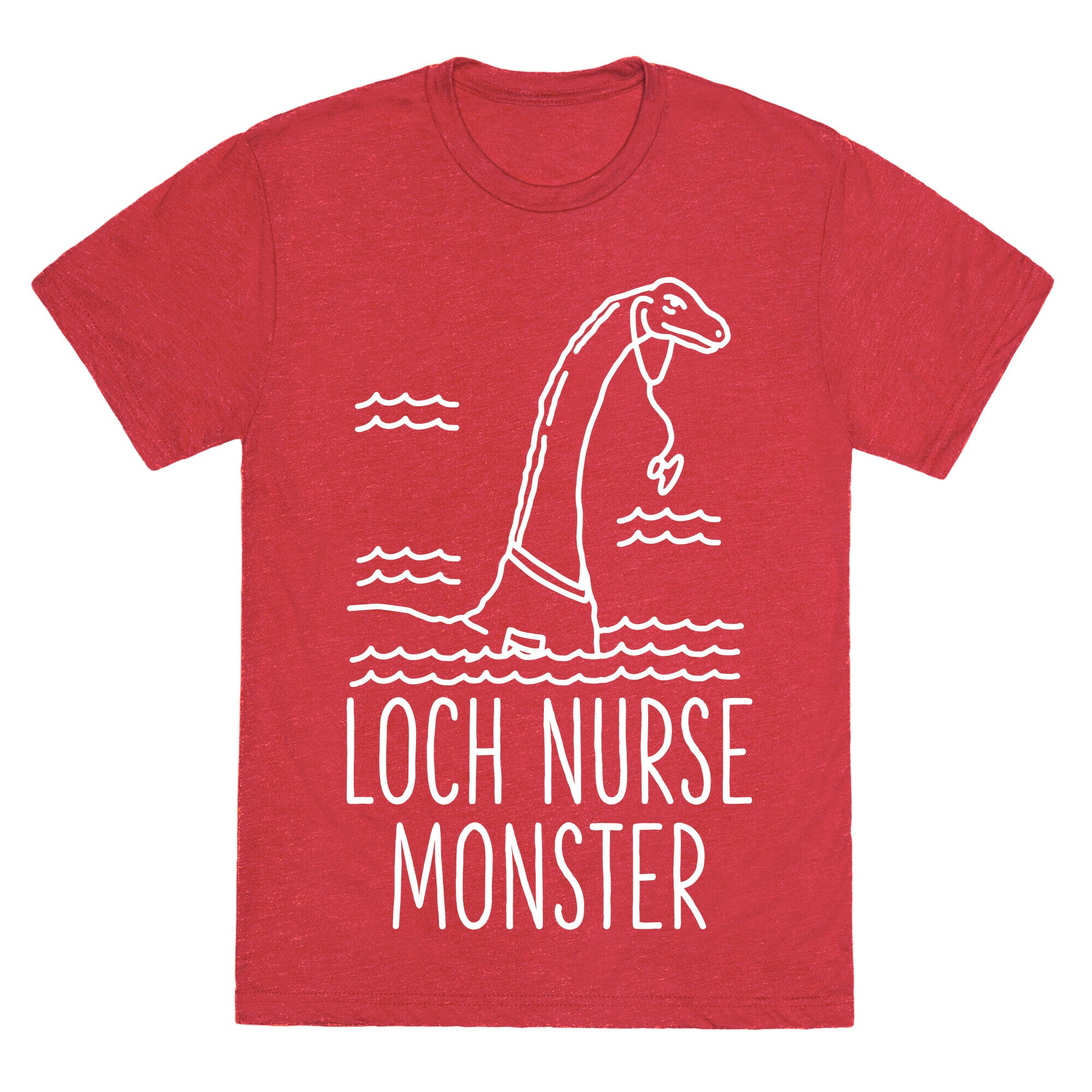 Loch Nurse Monster Unisex Triblend Tee