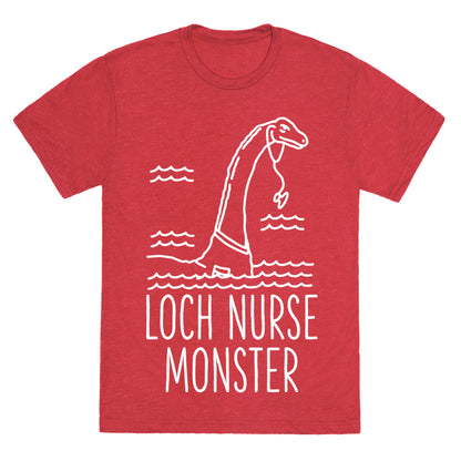 Loch Nurse Monster Unisex Triblend Tee