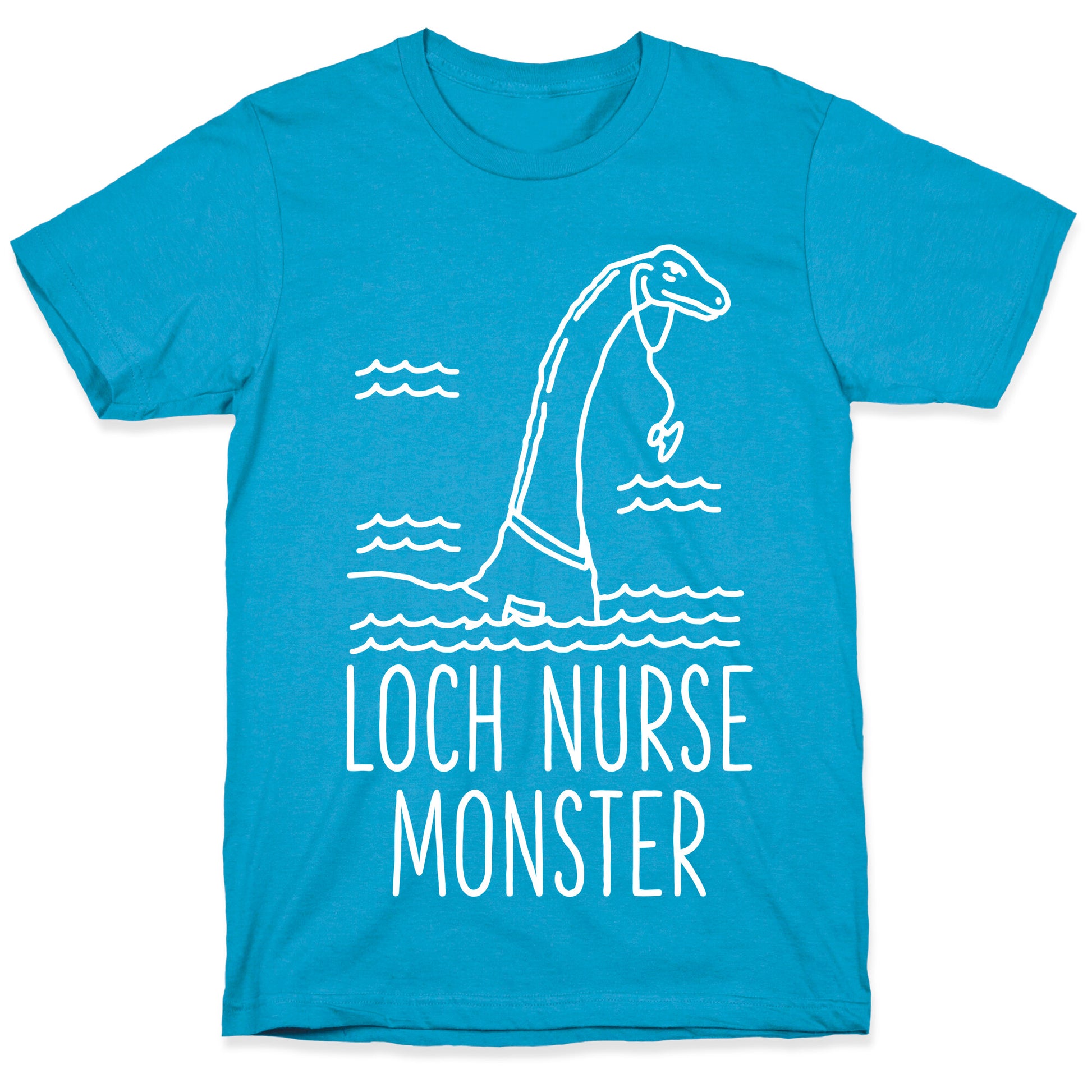 Loch Nurse Monster Unisex Triblend Tee
