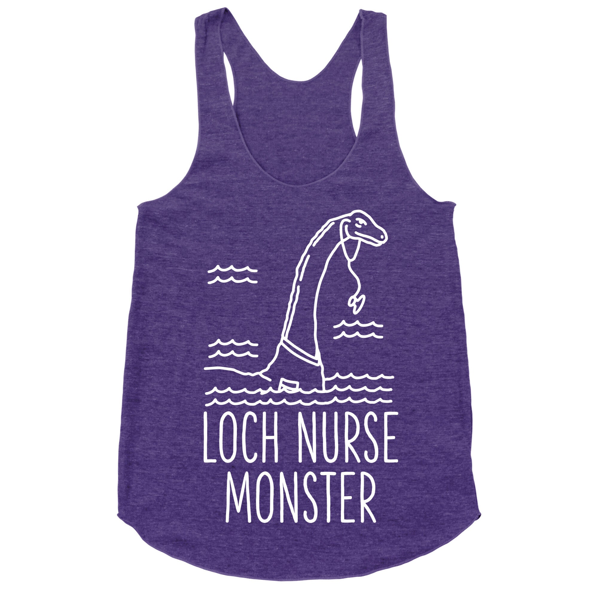 Loch Nurse Monster Racerback Tank