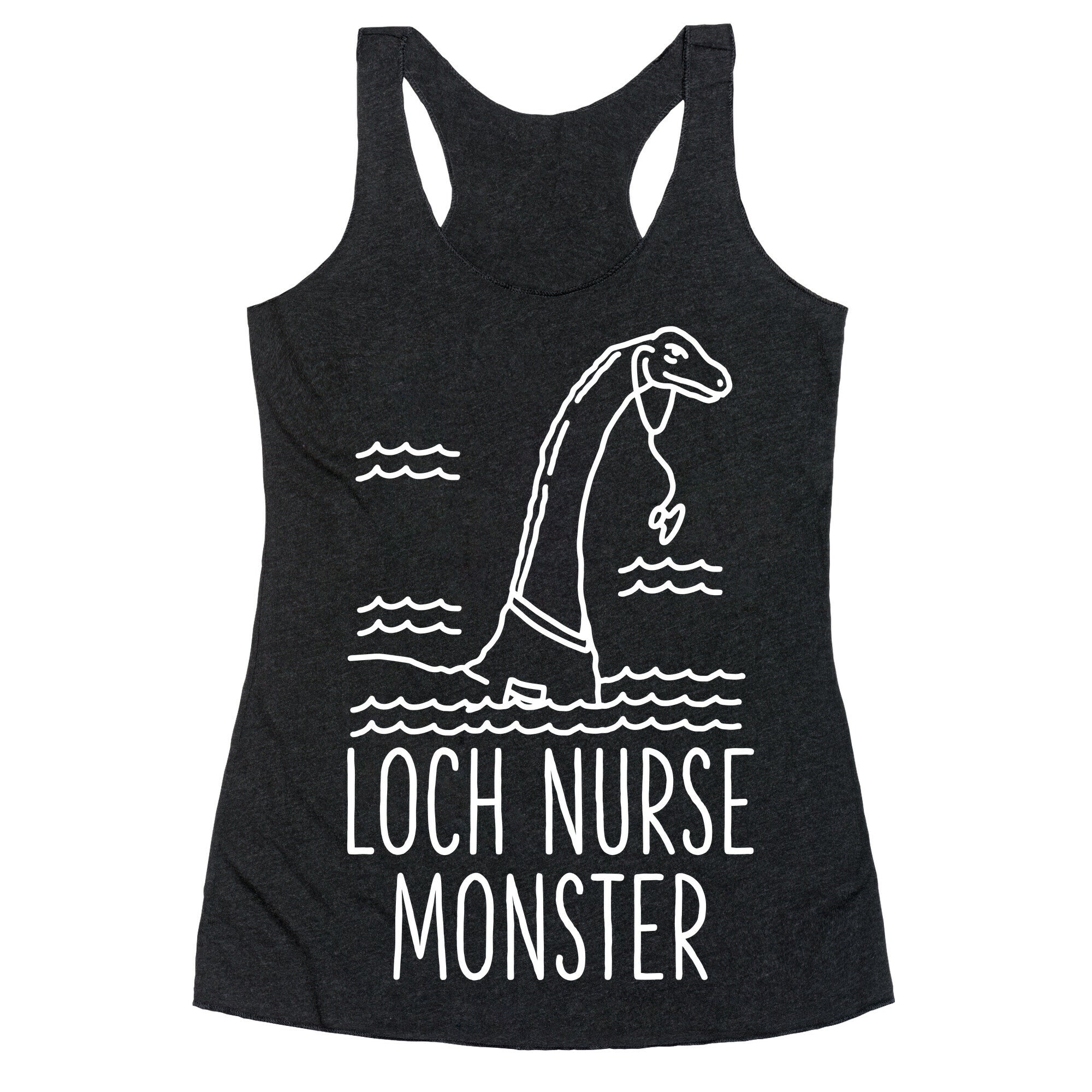 Loch Nurse Monster Racerback Tank
