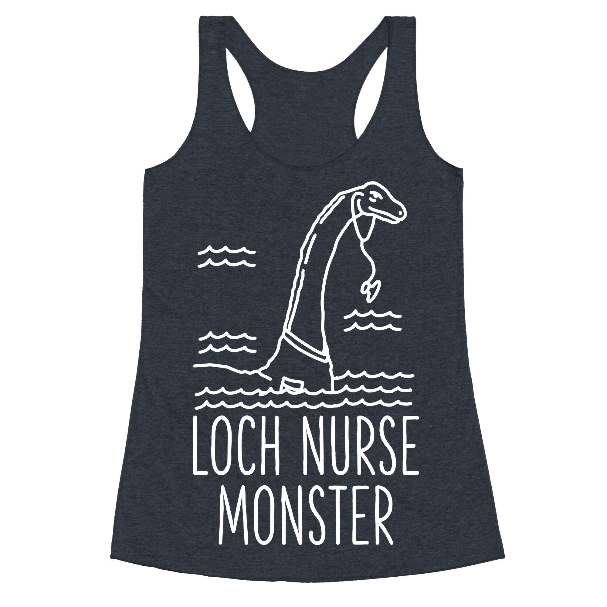 Loch Nurse Monster Racerback Tank