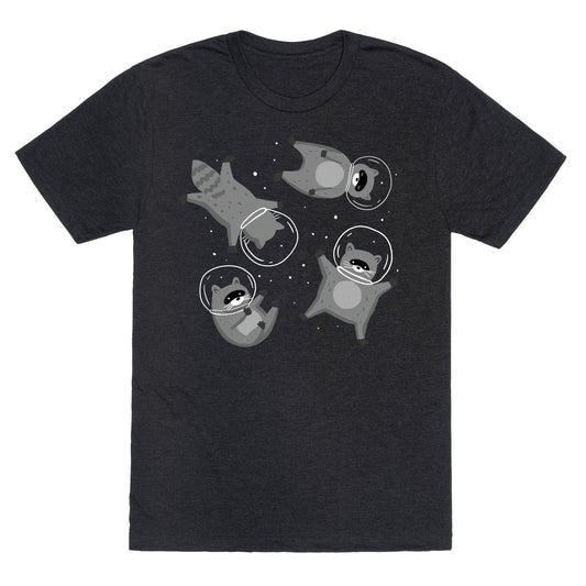 Raccoons In Space Unisex Triblend Tee