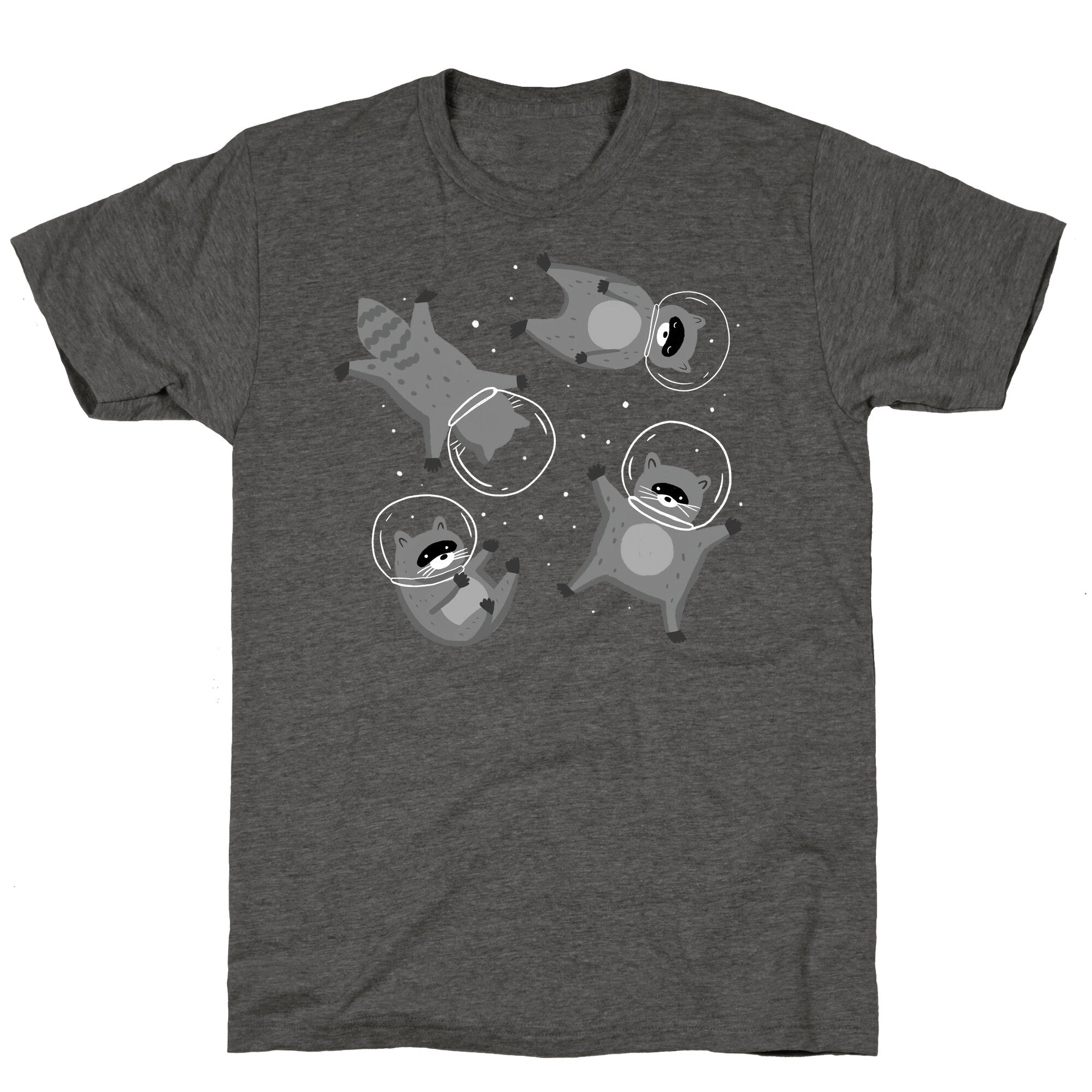 Raccoons In Space Unisex Triblend Tee