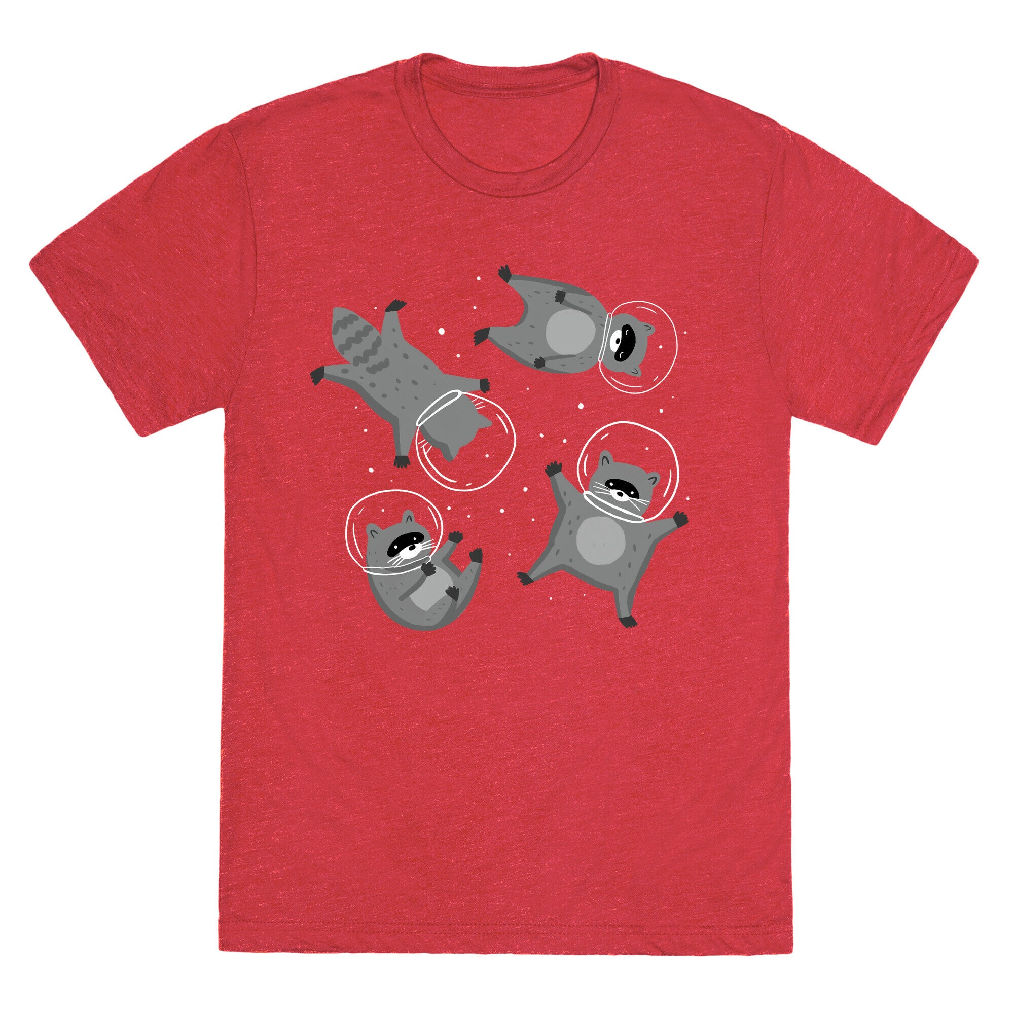 Raccoons In Space Unisex Triblend Tee