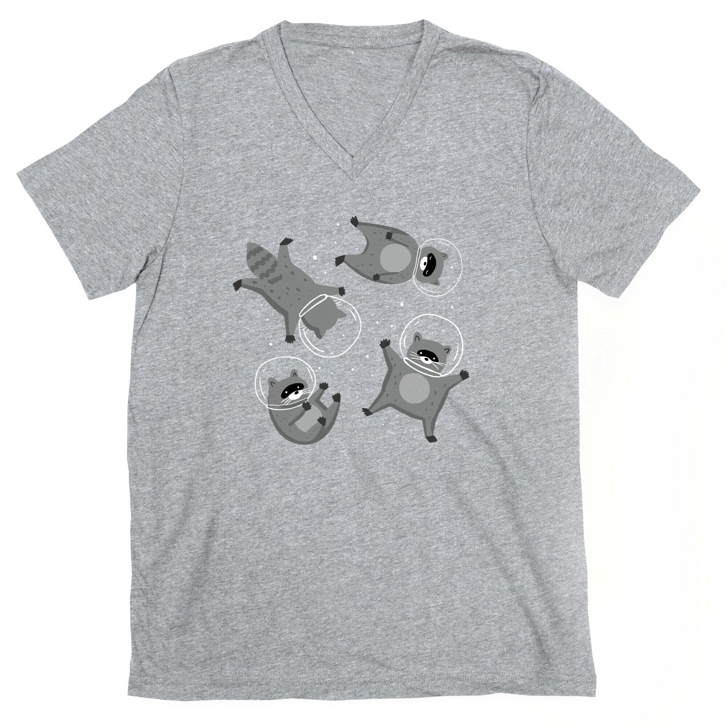 Raccoons In Space V-Neck