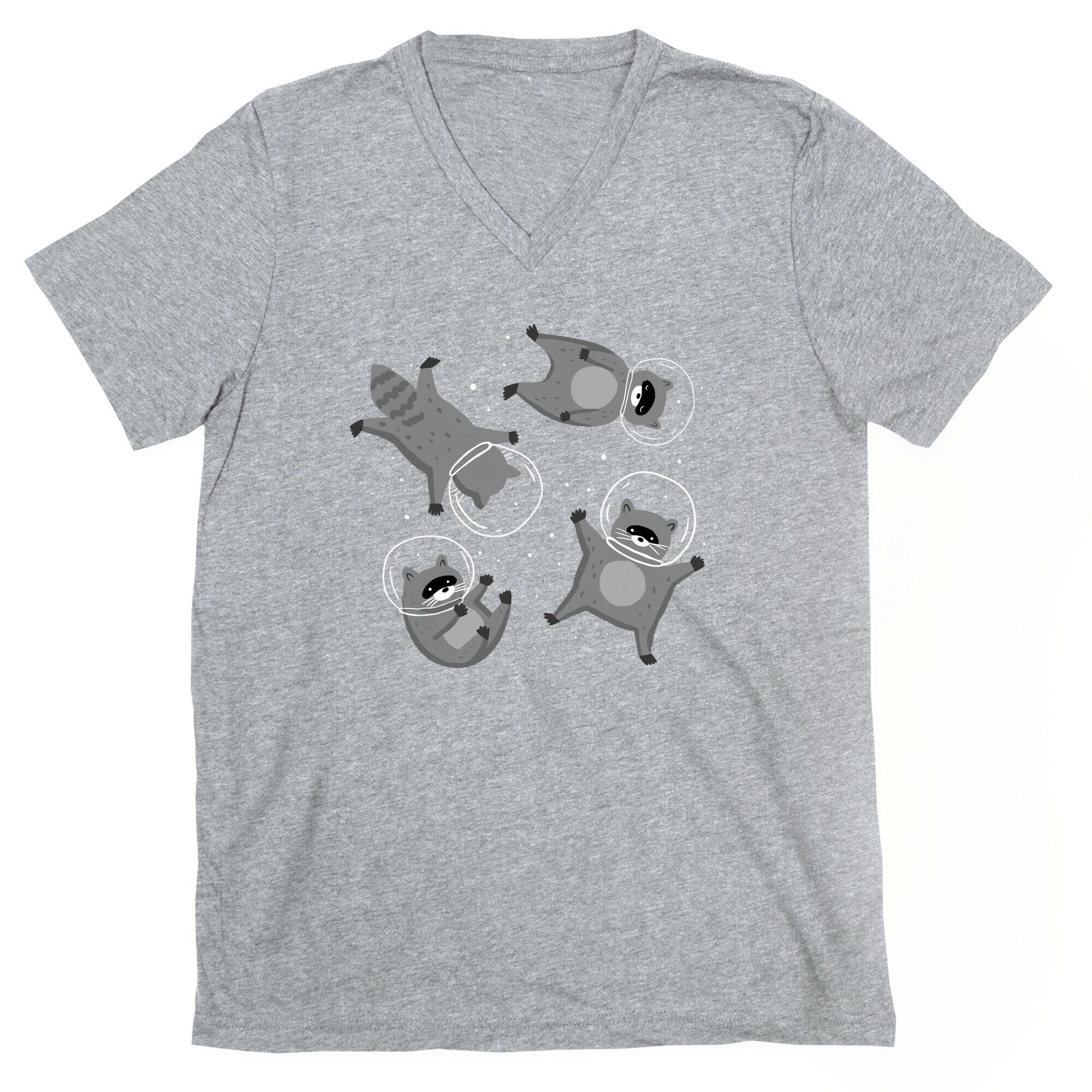 Raccoons In Space V-Neck