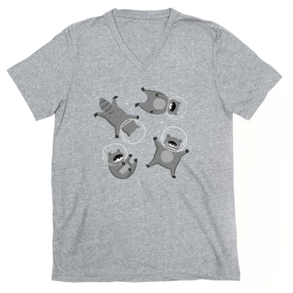 Raccoons In Space V-Neck