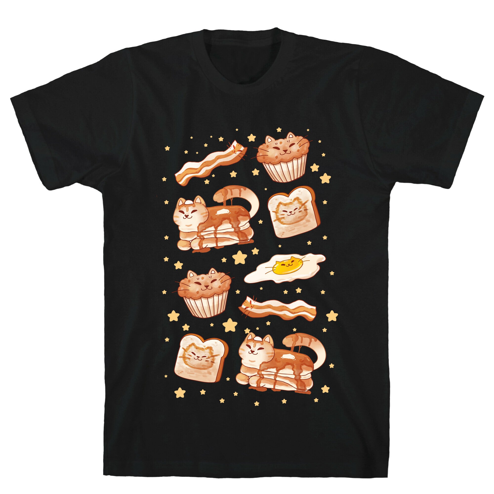 Breakfast Cats T-Shirt