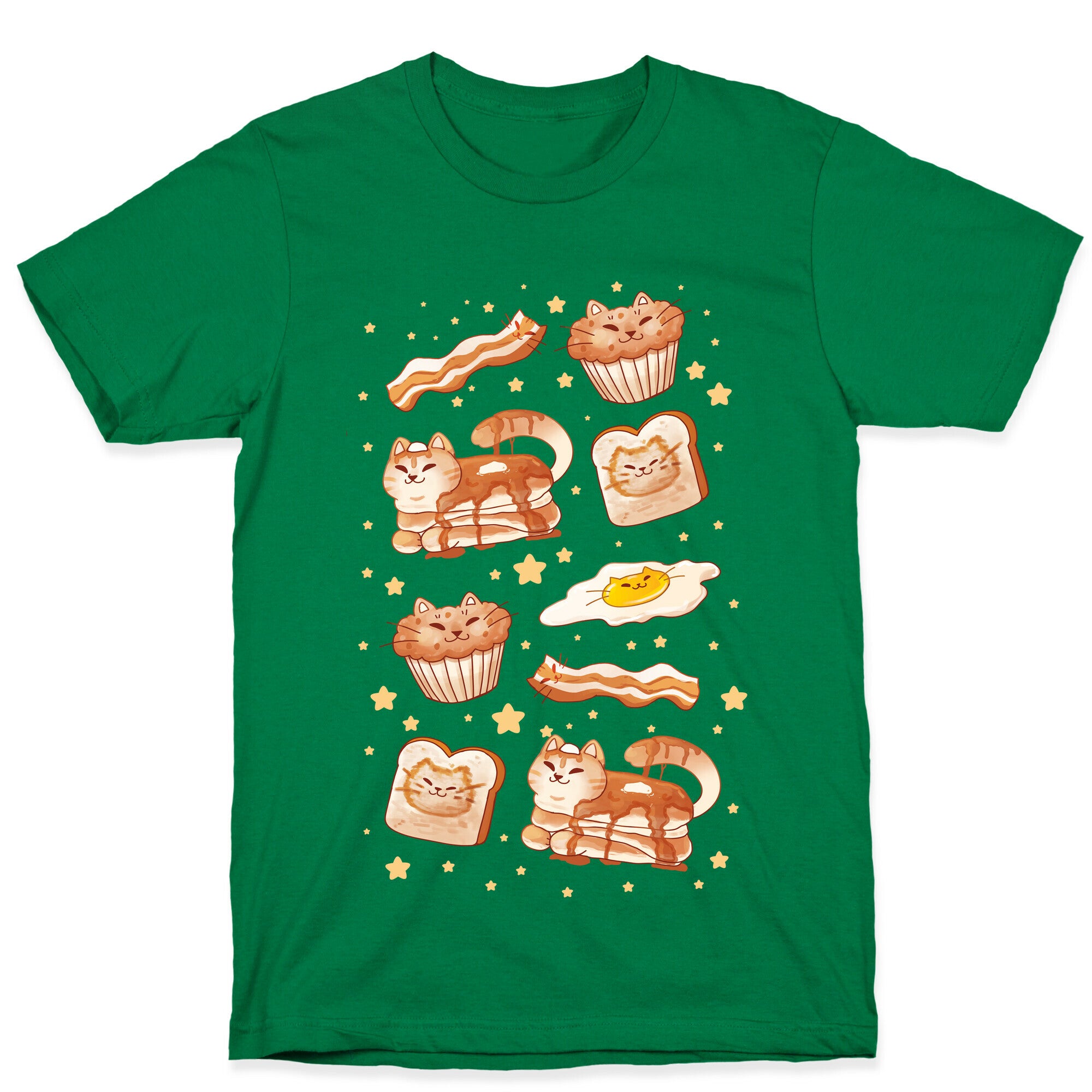 Breakfast Cats T-Shirt