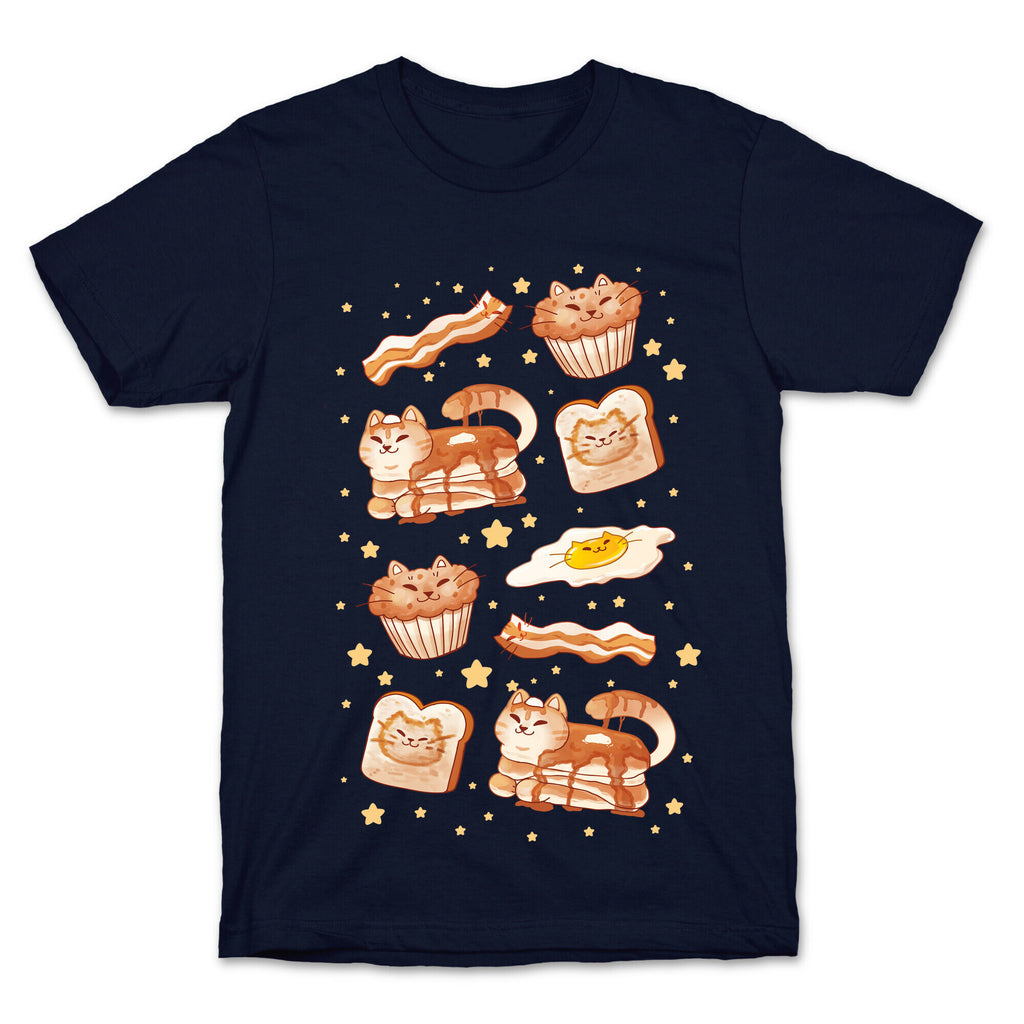 Breakfast Cats T-Shirt
