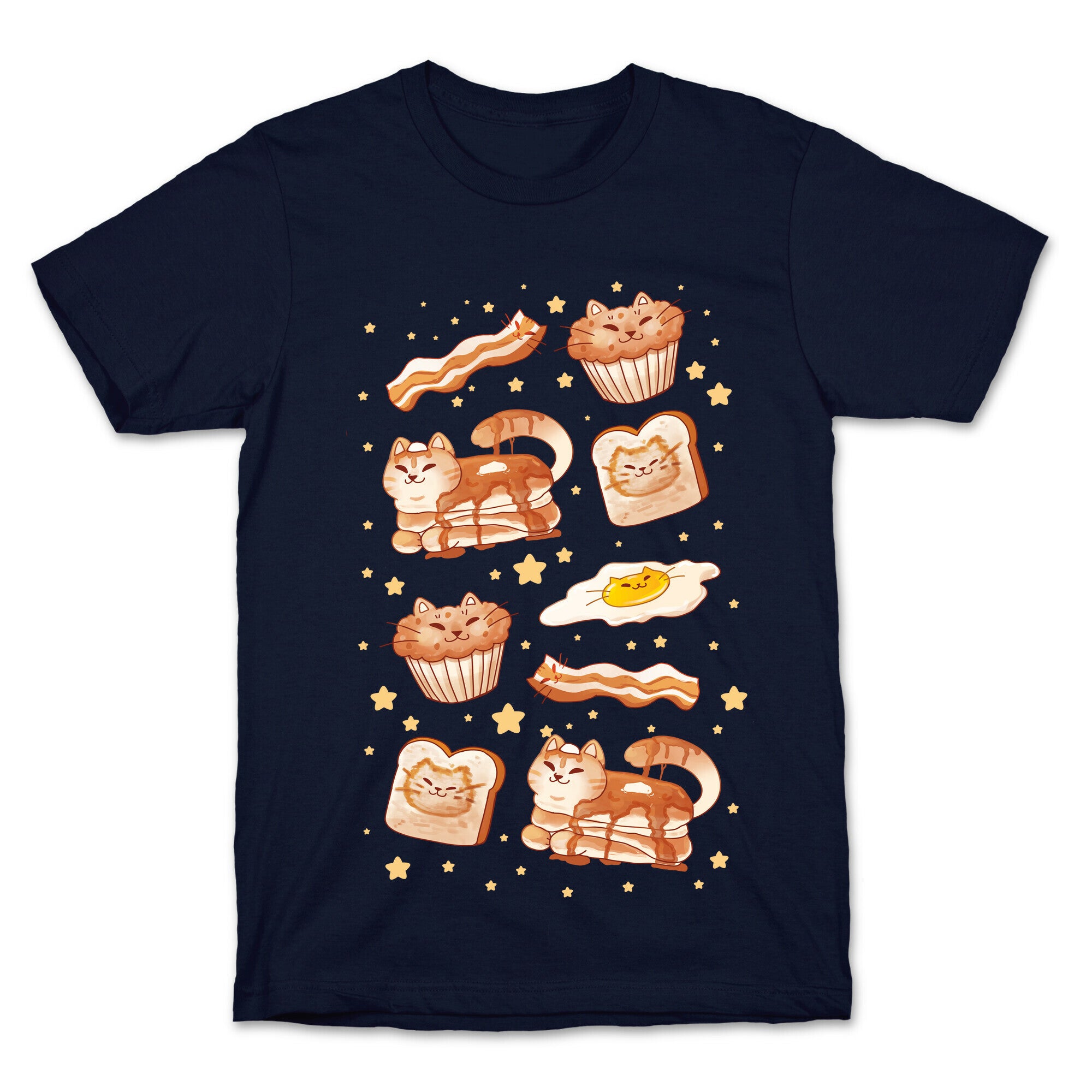 Breakfast Cats T-Shirt