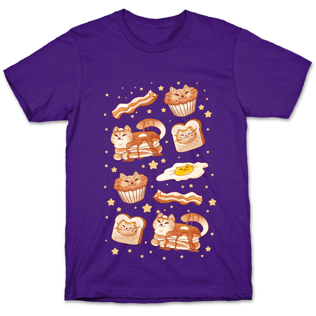 Breakfast Cats T-Shirt