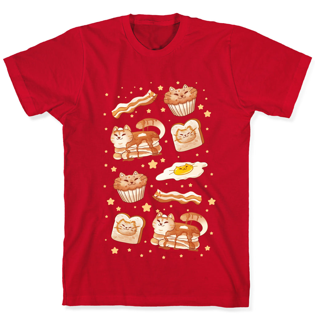 Breakfast Cats T-Shirt